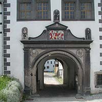 Toreinfahrt Schloss Lauenstein