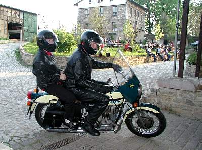 Motorradfahrer