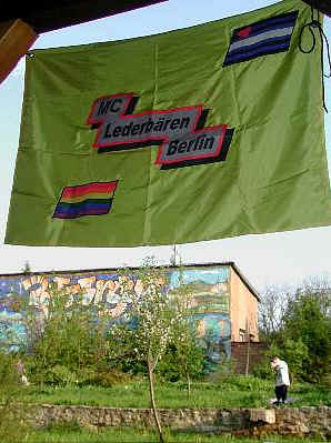 Lederbren-Flagge auf dem Rittergut