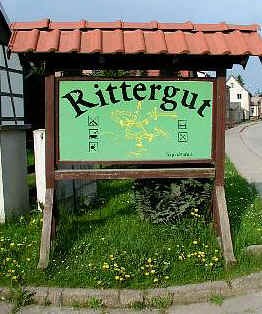 Tafel "Rittergut"